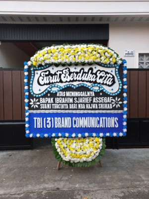 Papan Bunga Duka di Babakan Asem